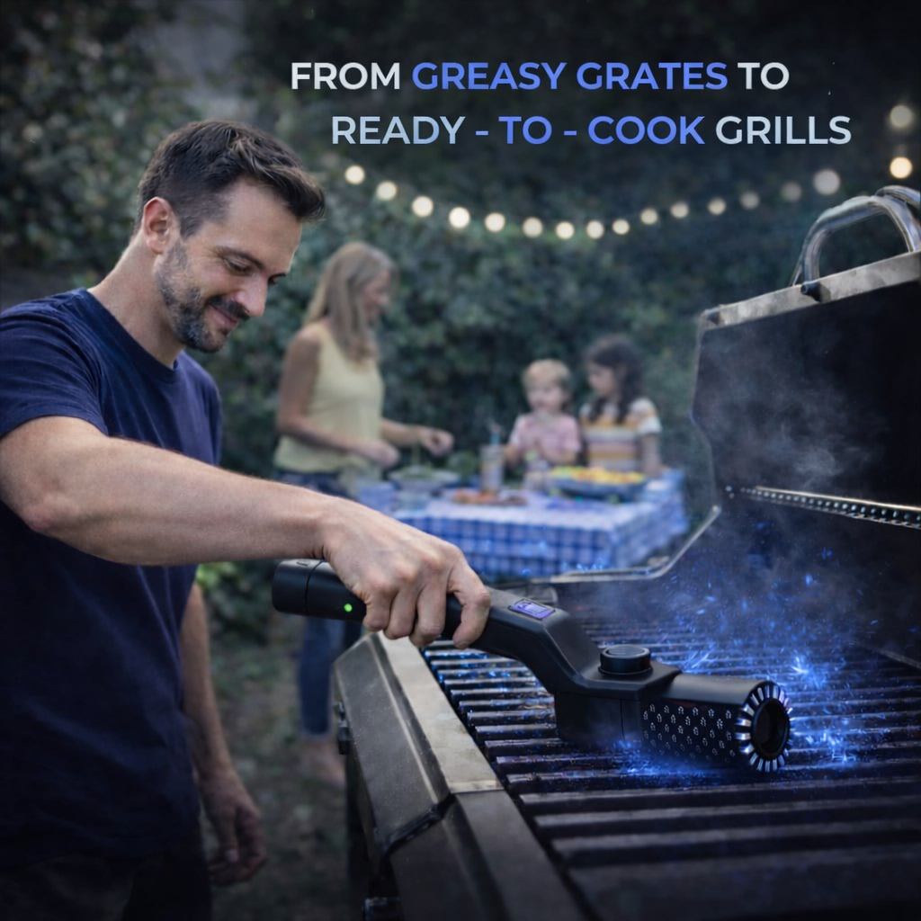 Electric Rotary Grill Brush